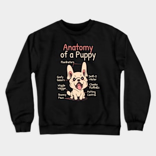 Funny Anatomy of A Puppy Crewneck Sweatshirt